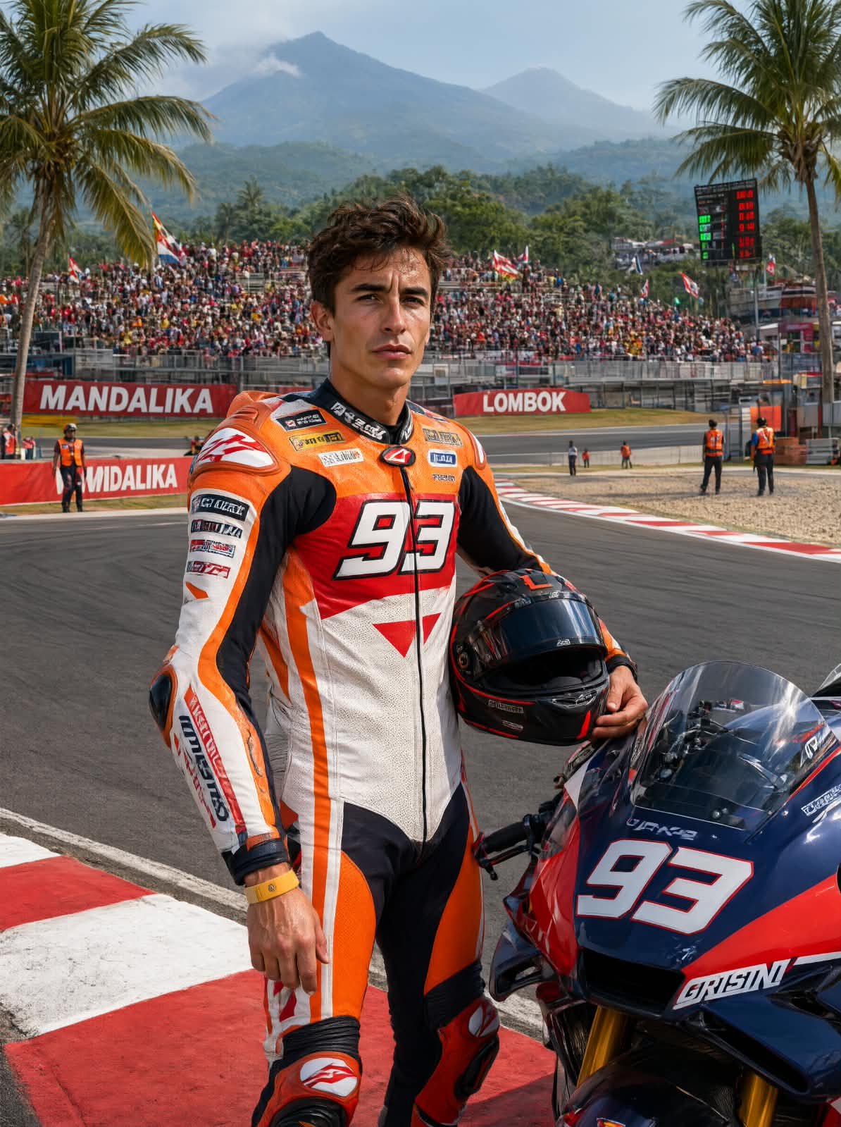 MARC MÁRQUEZ DI TAHUN KUDA API