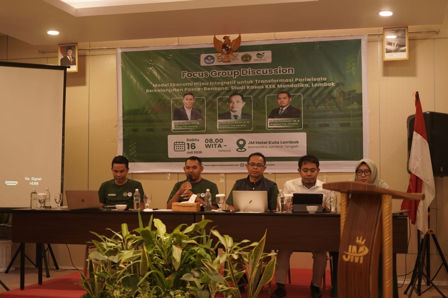 Wakil Rektor III Dorong Peneliti Hamzanwadi Hasilkan Riset yang Berdampak bagi Masyarakat