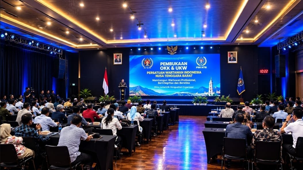Sukses Gelar OKK dan UKW Mandiri, PWI NTB Dapat Apresiasi dari PWI Pusat dan Sekda NTB
