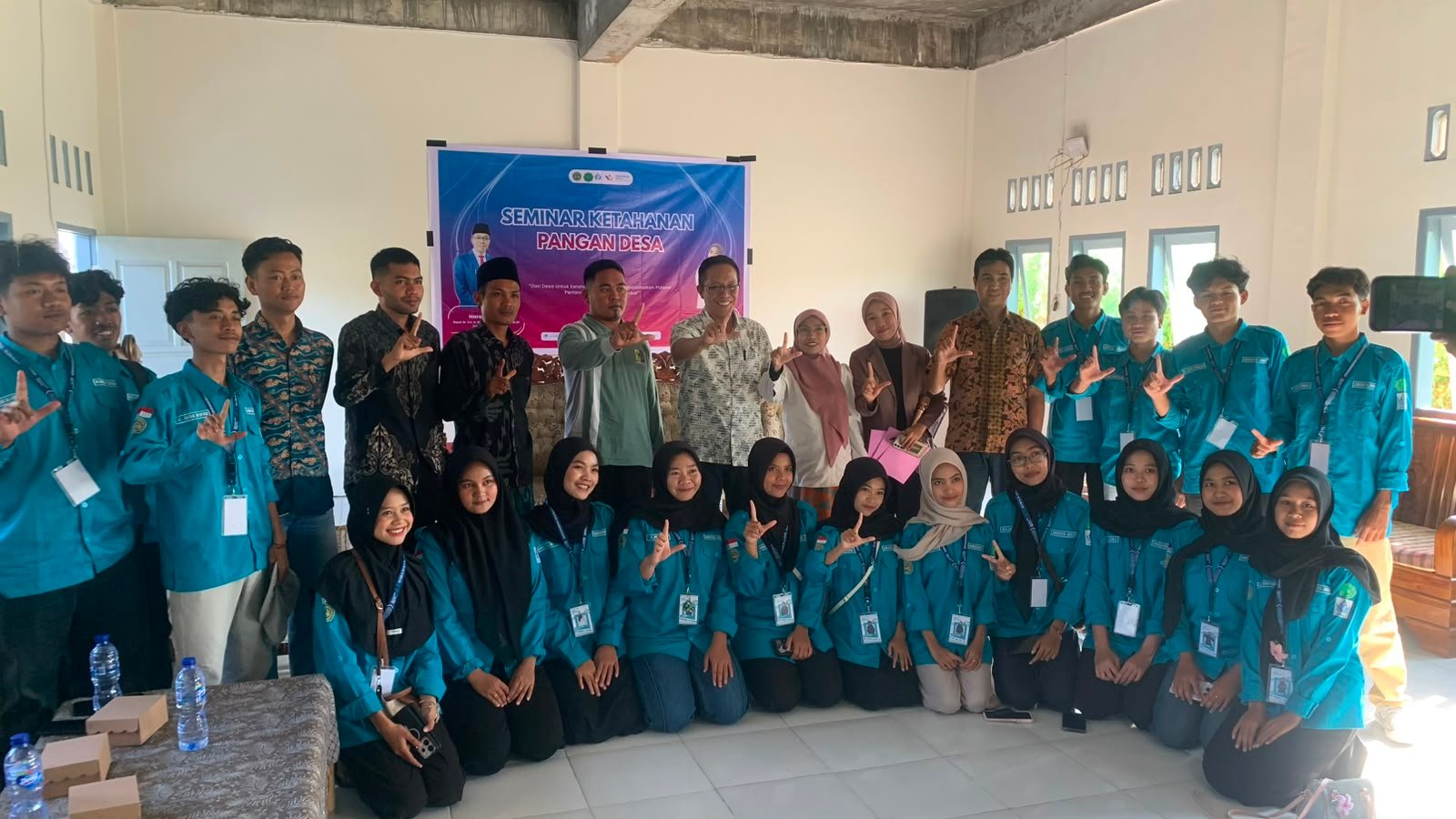 HMPS Sistem Informasi Fakultas Teknik Universitas Hamzanwadi Gelar Seminar Ketahanan Pangan Desa
