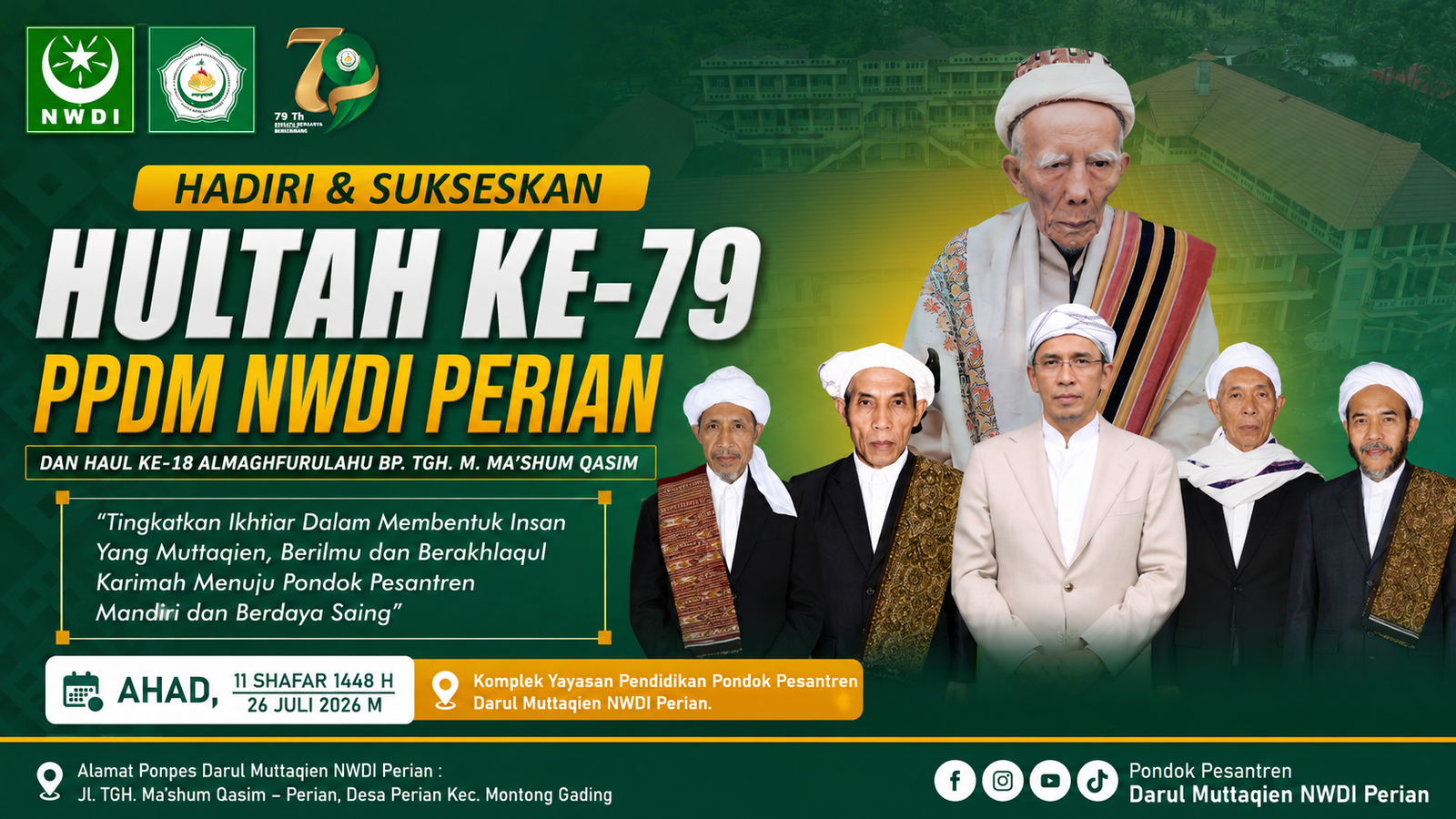 HULTAH PPDM NWDI PERIAN KECAMATAN MONTONG GADING